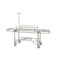 China Supplier Hospital Enrouleur en acier inoxydable Trolley / Four Small Wheels